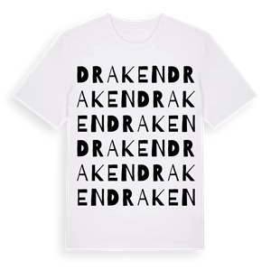 Draken ordlek t-shirt – ekologisk bomull t-shirt från Pinshirt