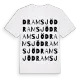 Dramsjö ordlek t-shirt