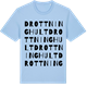 Blue Soul t-shirt med Drottninghult ordlek t-shirt