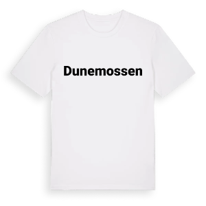 Dunemossen fetstil t-shirt – ekologisk bomull t-shirt från Pinshirt