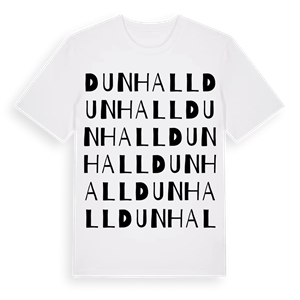 Dunhall ordlek t-shirt – ekologisk bomull t-shirt från Pinshirt