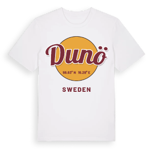 Dunö cirkel t-shirt – ekologisk bomull t-shirt från Pinshirt