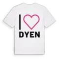 Jag älskar Dyen t-shirt stort tryck