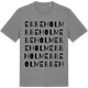 Mid Heather Gray t-shirt med Ebbeholm ordlek t-shirt