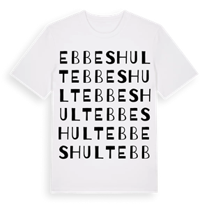 Ebbeshult ordlek t-shirt – ekologisk bomull t-shirt från Pinshirt