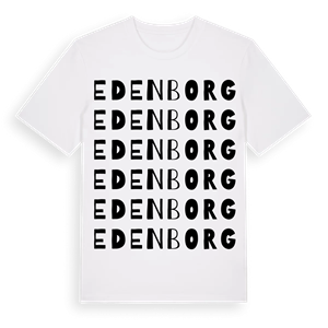 Edenborg ordlek t-shirt – ekologisk bomull t-shirt från Pinshirt