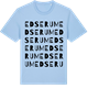 Blue Soul t-shirt med Edserum ordlek t-shirt