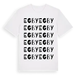 Egby ordlek t-shirt – ekologisk bomull t-shirt från Pinshirt
