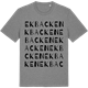 Mid Heather Gray t-shirt med Ekbacken ordlek t-shirt
