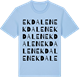 Blue Soul t-shirt med Ekdalen ordlek t-shirt
