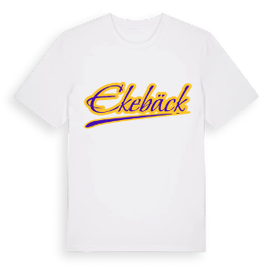 Ekebäck baseball t-shirt – ekologisk bomull t-shirt från Pinshirt