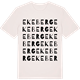 Vintage White t-shirt med Ekeberg ordlek t-shirt
