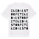 Ekedalstorpet ordlek t-shirt