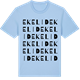 Blue Soul t-shirt med Ekelid ordlek t-shirt