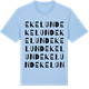 Blue Soul t-shirt med Ekelund ordlek t-shirt