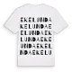 Ekelunda ordlek t-shirt