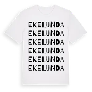 Ekelunda ordlek t-shirt – ekologisk bomull t-shirt från Pinshirt