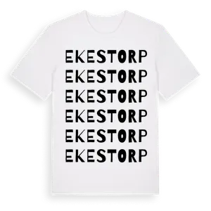 Ekestorp ordlek t-shirt – ekologisk bomull t-shirt från Pinshirt