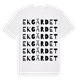 Ekgärdet ordlek t-shirt