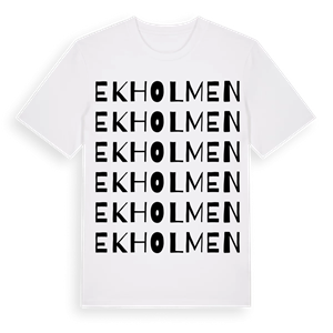 Ekholmen ordlek t-shirt – ekologisk bomull t-shirt från Pinshirt
