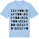 Blue Soul t-shirt med Ekhyddan ordlek t-shirt