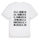 Eklunden ordlek t-shirt