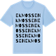 Blue Soul t-shirt med Ekmossen ordlek t-shirt