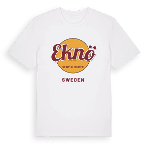 Eknö cirkel t-shirt – ekologisk bomull t-shirt från Pinshirt