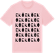 Pink Cotton t-shirt med Ekö ordlek t-shirt