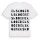 Ekskogen ordlek t-shirt