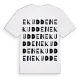 Ekudden ordlek t-shirt