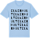 Blue Soul t-shirt med Elkerhult ordlek t-shirt