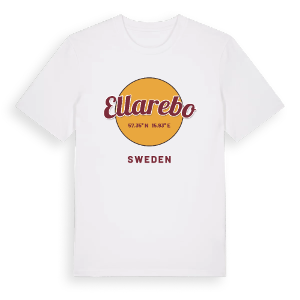 Ellarebo cirkel t-shirt – ekologisk bomull t-shirt från Pinshirt