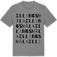 Mid Heather Gray t-shirt med Ellingsmåla ordlek t-shirt