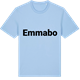 Blue Soul t-shirt med Emmabo fetstil t-shirt
