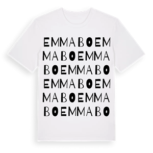 Emmabo ordlek t-shirt – ekologisk bomull t-shirt från Pinshirt