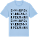 Blue Soul t-shirt med Emmarpekvarn ordlek t-shirt