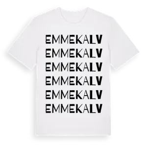 Emmekalv ordlek t-shirt – ekologisk bomull t-shirt från Pinshirt