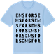 Blue Soul t-shirt med Emsfors ordlek t-shirt
