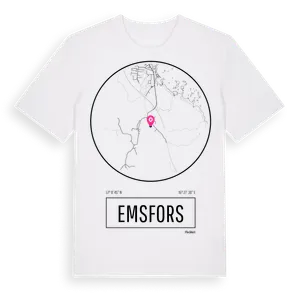 Emsfors t-shirt – ekologisk bomull t-shirt från Pinshirt