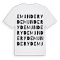 Emunderyd ordlek t-shirt