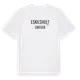 White t-shirt med Eskilshult i Sverige t-shirt