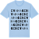 Blue Soul t-shirt med Evahagen ordlek t-shirt