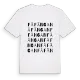 Fåfängan ordlek t-shirt
