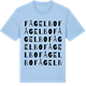 Blue Soul t-shirt med Fågelbo ordlek t-shirt