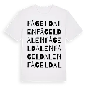 Fågeldalen ordlek t-shirt – ekologisk bomull t-shirt från Pinshirt
