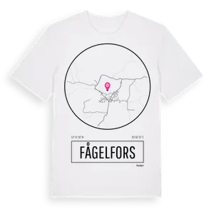 Fågelfors t-shirt – ekologisk bomull t-shirt från Pinshirt