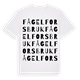 Fågelfors bruk ordlek t-shirt