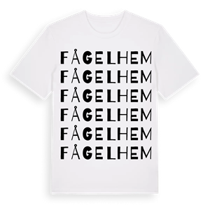 Fågelhem ordlek t-shirt – ekologisk bomull t-shirt från Pinshirt