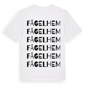 Fågelhem ordlek t-shirt – ekologisk bomull t-shirt från Pinshirt